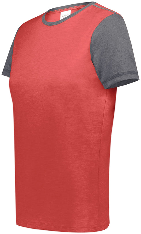 Augusta Sportswear Ladies Gameday Vintage Ringer Tee